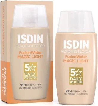 Защита от солнца для лица ISDIN Fusion Water Colour Light Spf50