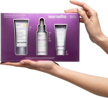 Набор для ухода за лицом Sensilis Skin D-Pigment