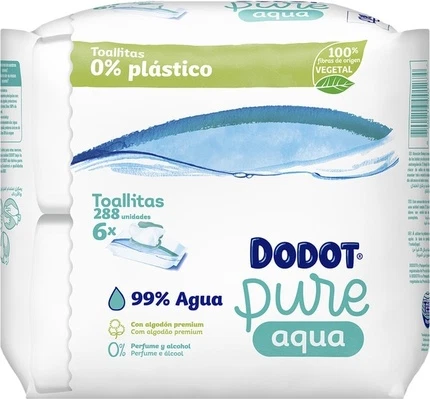 Влажные салфетки Dodot Aqua Pure