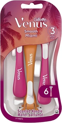 Одноразовые бритвы Gillette Smooth Miami