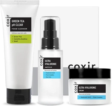 Крем против старения Набор для ухода за лицом Coxir Ultra Hyaluronic