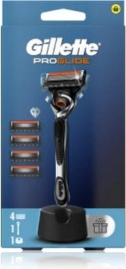 Бритва со Стендом и Сменными Лезвиями Gillette