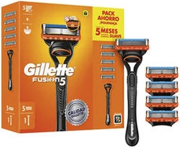 Arra Gillette Fusion 5 Razor + 5 Refills