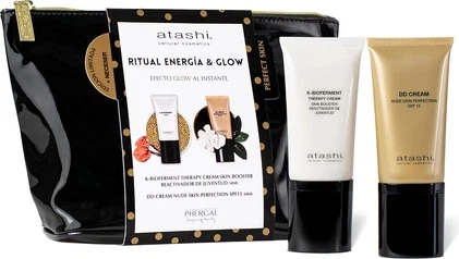 Тонирующий Дневной Крем Atashi K-Bioferment Therapy Cream Skin Booster и DD Cream Nude Skin Perfection