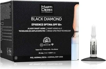 Martiderm Black Diamond Epigence Optima Spf50 Quyoshdan himoyalovchi vosita