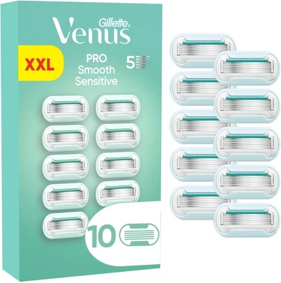 Лезвия для бритья Venus Pro Smooth Sensitive для чувствительной кожи