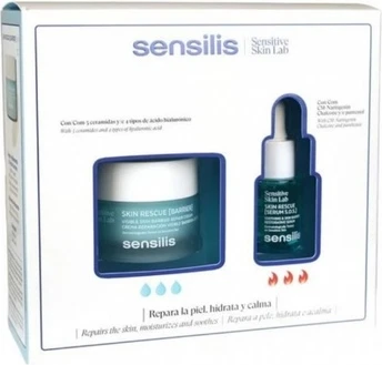 Набор для ухода за лицом Sensilis Skin Rescue Набор кремов для восстановления барьера кожи
