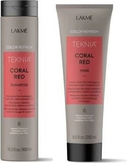 Набор Шампунь и Маска для Волос Lakme Освежающий Красный