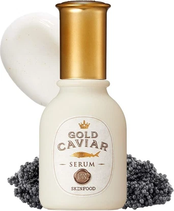 Сыворотка Skinfood Gold Caviar EX Концентрированная икорная и золотая питательная сыворотка