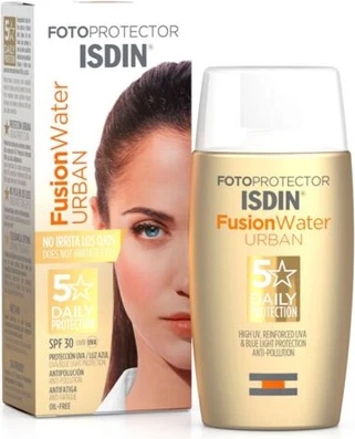 Солнцезащитное средство для лица ISDIN Photoprotector Fusion Water Color Urban Oil-Free с SPF 30