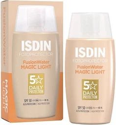 Защита лица от солнца ISDIN Fotoprotector Fusion Water Color Light Spf50