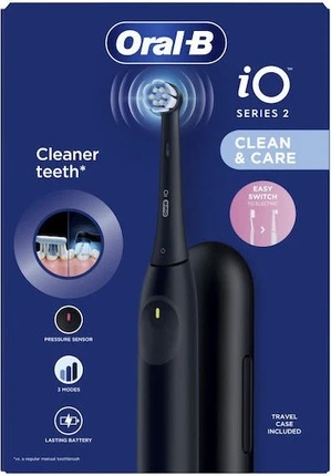 Электрическая зубная щетка Oral-B Io2 Electric Toothbrush Black