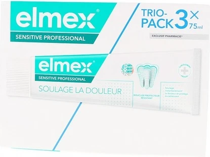 Зубная паста Elmex Успокаивающая для чувствительных зубов (Упаковка 3 шт.)