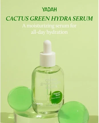 Увлажняющая сыворотка Yadah Cactus Green Hydra Serum