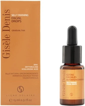 Капли для автозагара лица Gisele Denis Gradual Tanning
