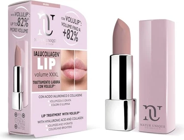 Блеск для губ Natur Unique Ialucollagen Lip Volume XXXL Нюдовый оттенок