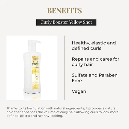Salerm Curly Booster Yellow Shot