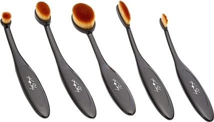 Набор кистей Glooke Kisses Sky Luxury Brush Set - Комплект из 5 штук