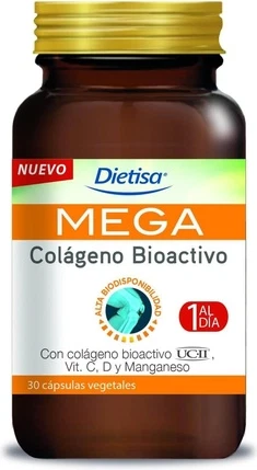 Dietisa Mega Collagen Bioactive UC-II 30 Капсул