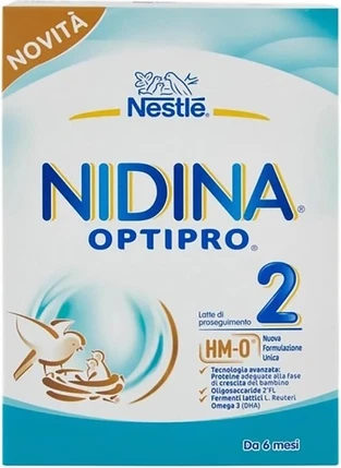 Nestle Nidina Optipro 2 Latte Nutrition