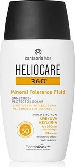 Heliocare himoyalovchi yuz uchun suyuqligi Heliocare 360 Mineral Tolerance Fluid Spf50