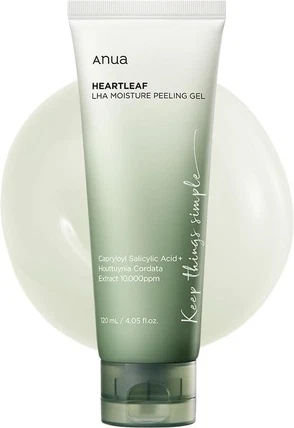 Anua Heartleaf LHA namli terini tozalovchi va piling qiluvchi vositasi