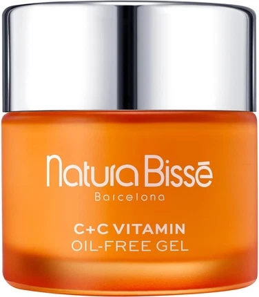 Natura Bissé C+C Vitamin moychasiz gel – terini mustahkamlovchi va yoshartiruvchi yuz uchun namlovchi gel, S vitamini, kollagen va zerdeçal ekstrakti bilan