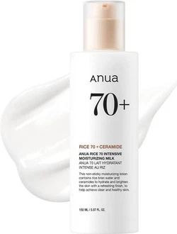 Увлажняющее молочко Anua Rice 70 Intensive Moisturizing Milk