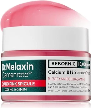 Крем Dr. Melaxin Cemenrete Cyano Pink Spicule Cream с кальцием и витамином B12 для области под глазами