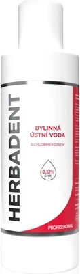 Mouthwash Herbadent Professional CHX