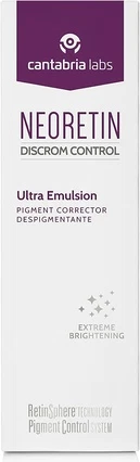 Крем против пигментных пятен Neoretin Discrom Control Ultra Emulsion Светлый пигмент