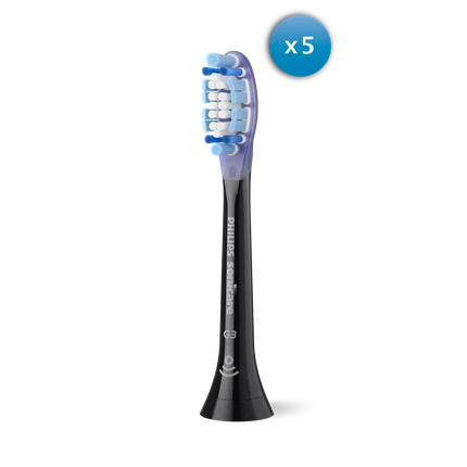 Насадка Philips Sonicare Premium Gum Care Черная, 5 штук