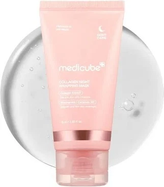 Маска для лица с эффектом пилинга Medicube Collagen Overnight Pack