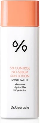 Солнцезащитный лосьон Dr Ceuracle 5 Control No-Sebum
