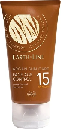 Солнцезащитный крем Earth-Line Earthline Argan Bio Sun Face Age Control SPF 15