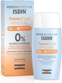Солнцезащитное средство для лица ISDIN Fusion Fluid Mineral SPF 50