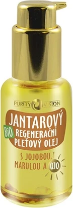 Purity Vision Organic Amber Yuzni chuqur tiklovchi yuz yog'i