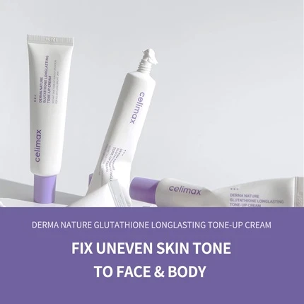 Дневной крем Celimax Derma Nature Glutathione 9 Hour Long Lasting Tone Up Cream