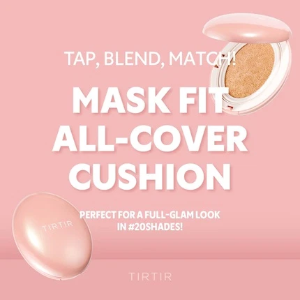 Тональная основа-подушечка Tirtir Mask Fit All Cover Cushion Foundation