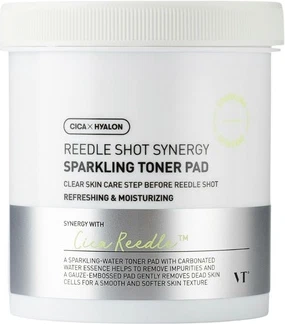 Toner Pad Vt Cosmetics Reedle Shot Synergy Sparkling Toner Pad