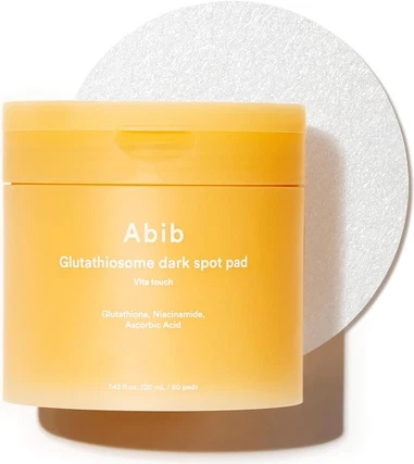 Abib Glutathiosome Dark Spot Pad Vita Touch Toning Pads