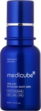 Омолаживающая сыворотка Medicube One Day Exosome Shot 2000 с микроиглами