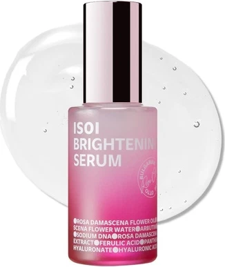 Сыворотка Isoi Осветляющая Сыворотка с Rose PDRN, Усовершенствованная Формула для Устранения Пятен