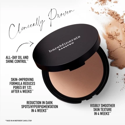 Прессованная пудра Bare Minerals Barepro, корректирующая тон кожи