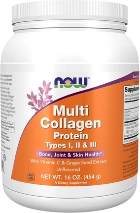 Now Foods Multi Collagen Protein Types I, II & III