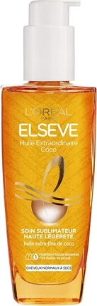 Масло для волос L'Oreal Professional Elseve Extraordinary Coco Care Без смывания Высокое питание Легкая текстура