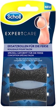 Сменные ролики Scholl Expert Care для пяток с алмазными частицами