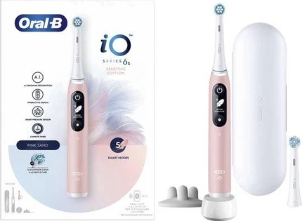 Электрическая зубная щетка Oral-B iO6S Pink Sand
