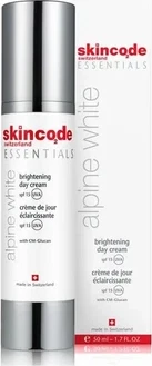 Дневной крем Skincode Alpine White Осветляющий дневной крем с SPF15