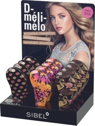 Круглая щетка Sibel Sib Brosse D'Melimelo Golden Pink